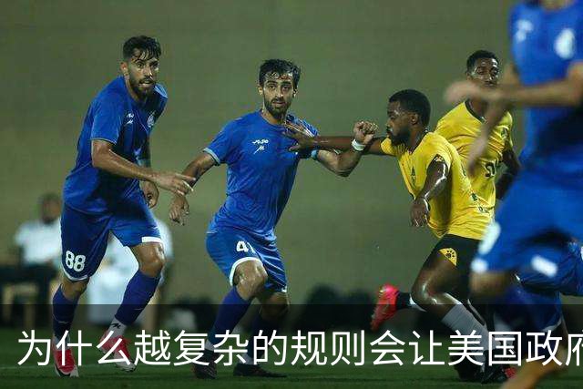 为什么越复杂的规则会让美国政府变得越“慢”？